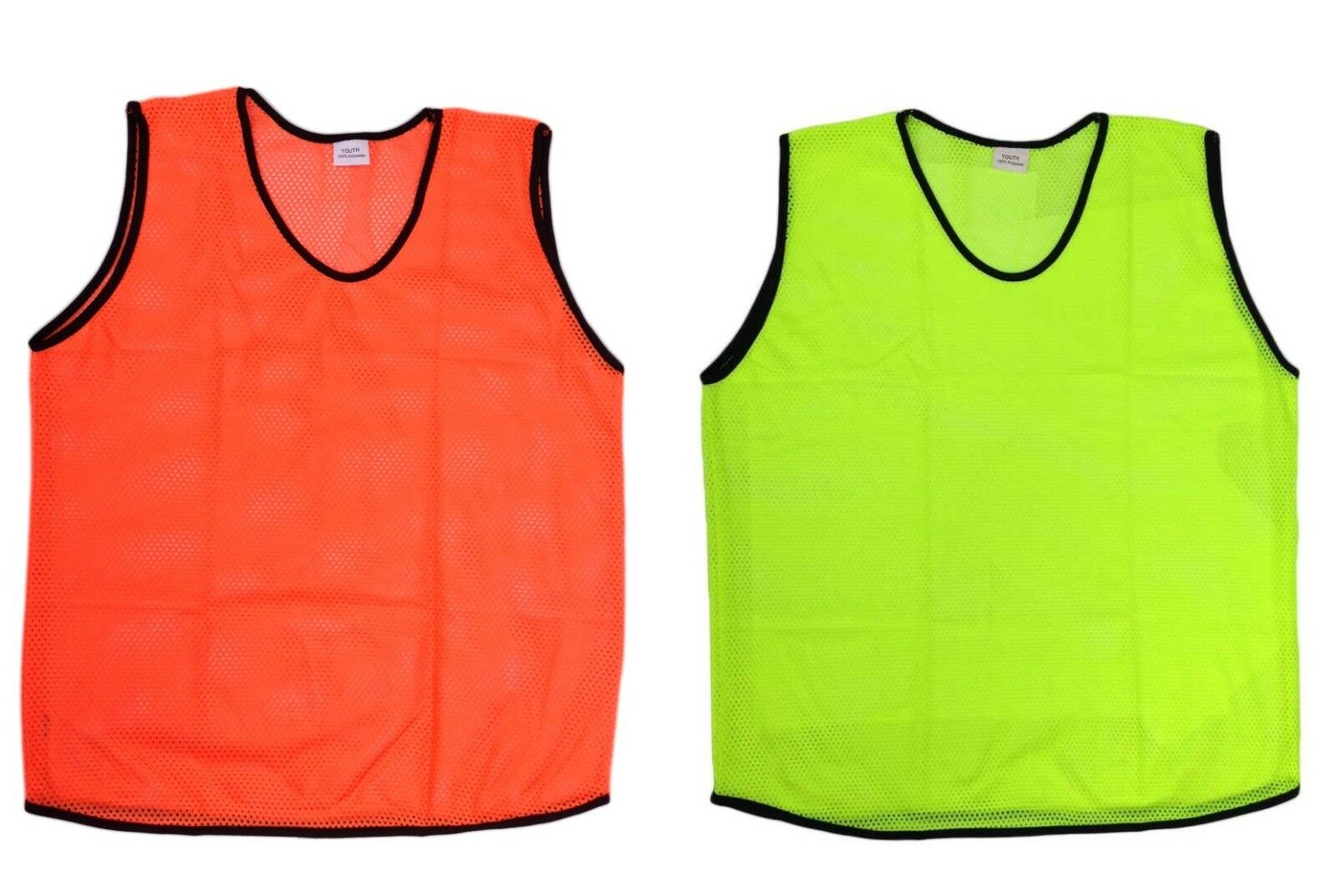 12 Scrimmage Vests Soccer Basketball Team Training Youth Adult Pinnies Jerseys