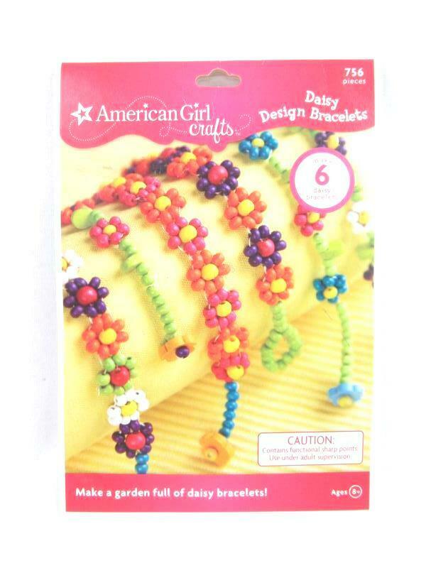 2009 American Girl Crafts Daisy Design Bracelets Makes 6 Bracelets