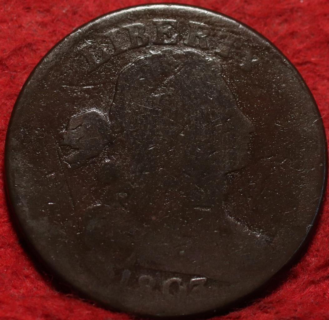 1803 Philadelphia Mint Copper Draped Bust Large Cent